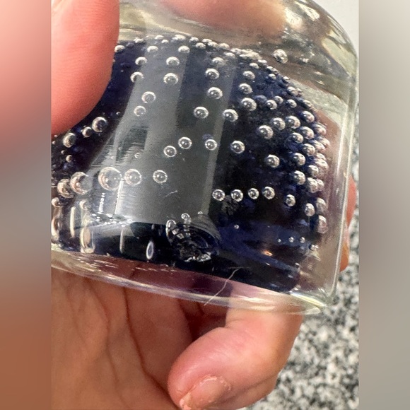 Antique 1960s Sommerso Glass Paperweight - Picture 3 of 4